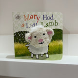 Mary Little Lamb Chunky Finger Puppet Book