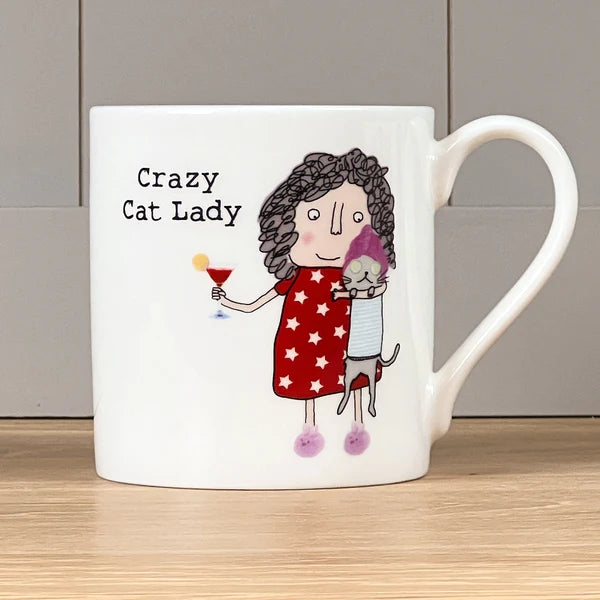 Rosie Made A Thing Mug - Crazy cat lady