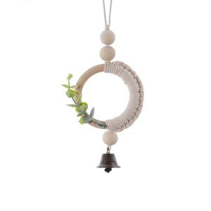 Pine or Leaf Ring Macrame Tree Decoration