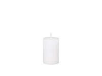 White Rustic Pillar Candle - 3 sizes available