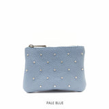 Leather Purse With Studs - Various colours