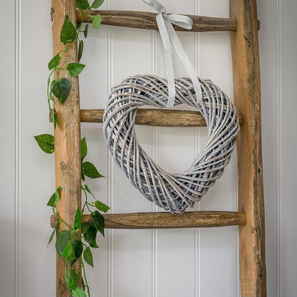 Grey Willow Heart - 3 sizes