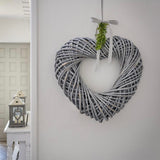 Grey Willow Heart - 3 sizes