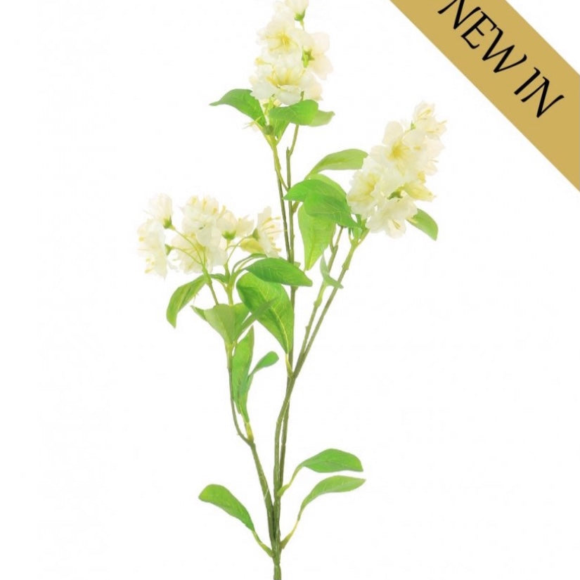 Silk Mira Blossom Spray 77cm