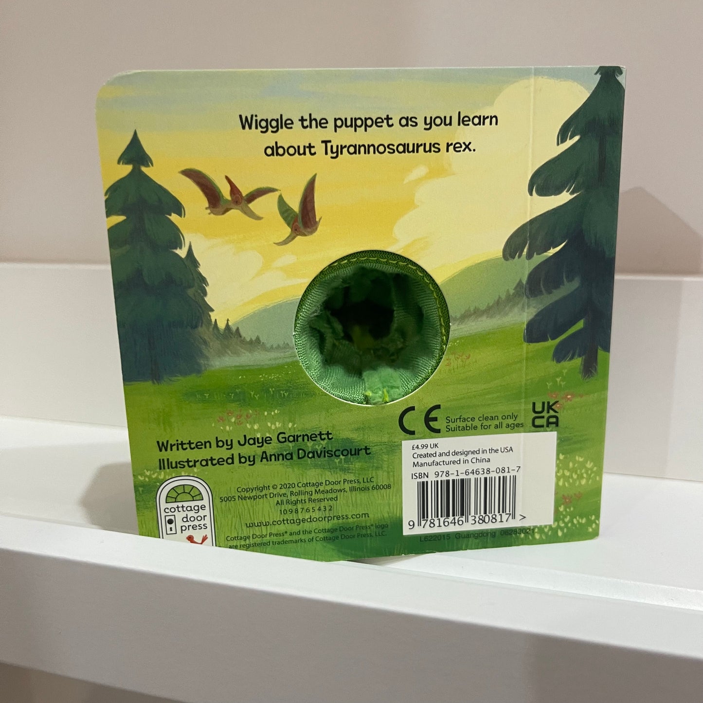 T-Rex Chunky Finger Puppet Book