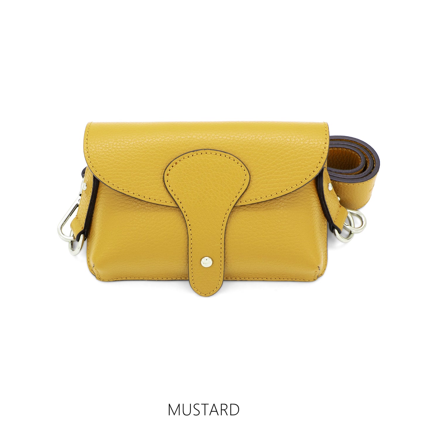 Leather Across Body Chest Bag - Various colours