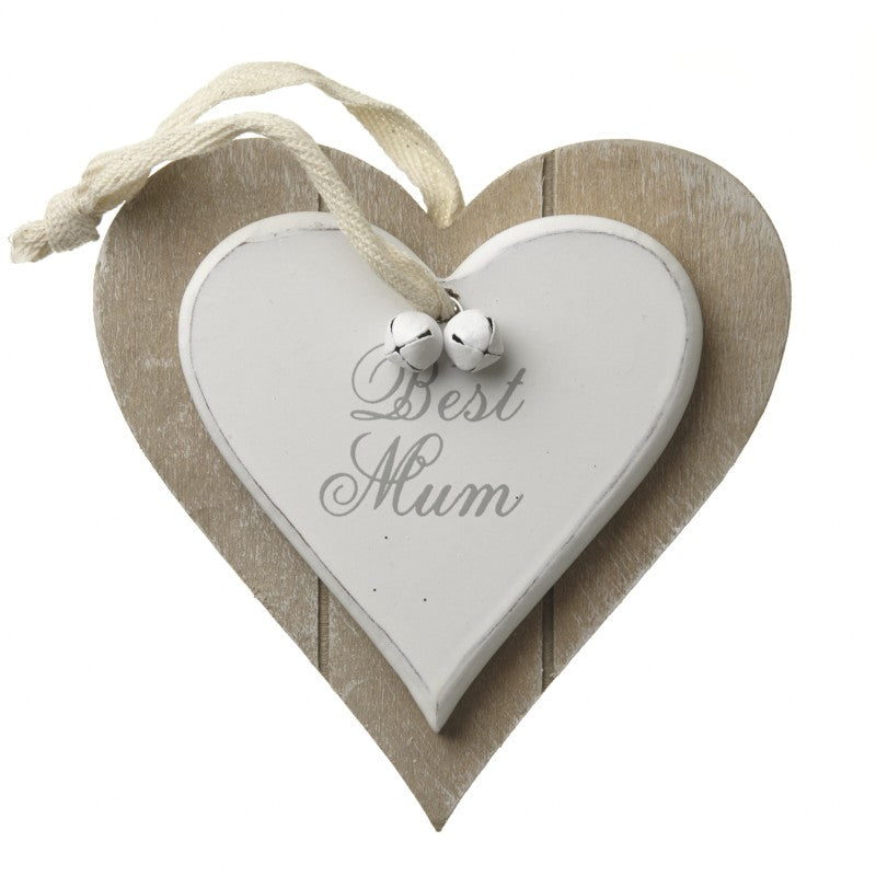 Best Mum Hanging Heart