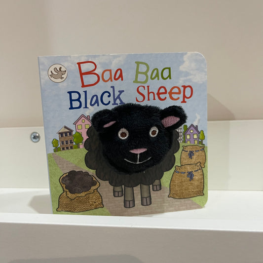 Baa Baa Black Sheep Finger Puppet Book
