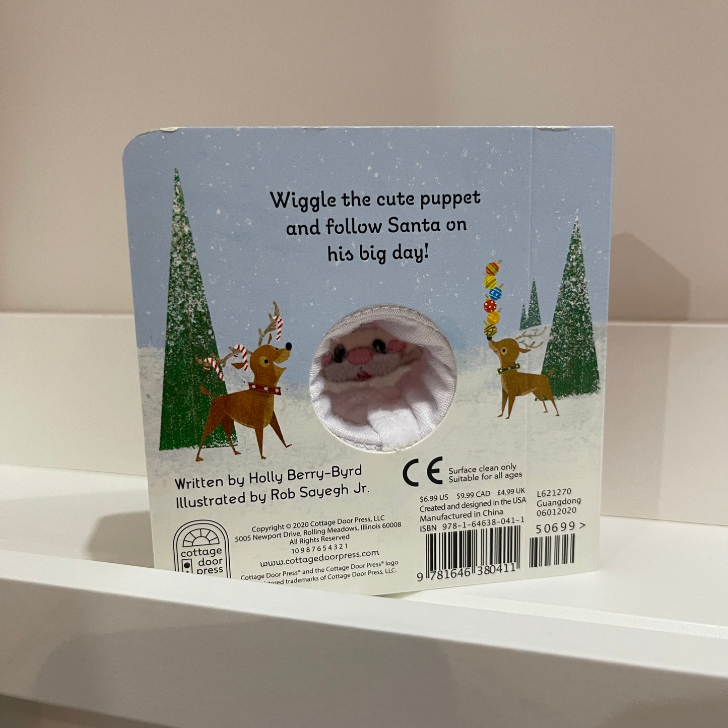 Santa's Big Day! Chunky Finger Puppet Book