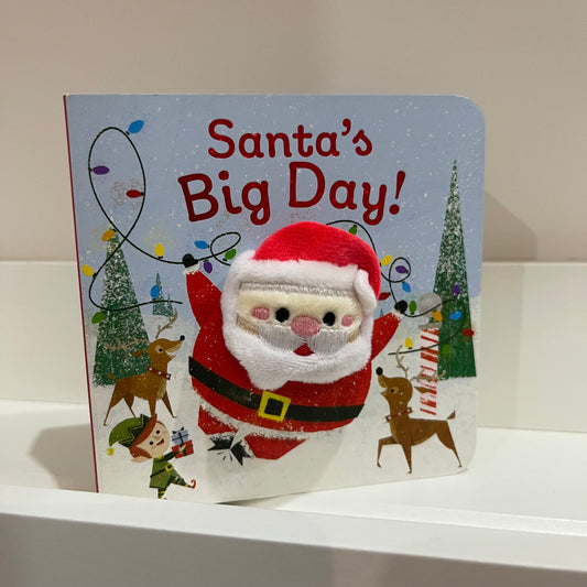Santa's Big Day! Chunky Finger Puppet Book