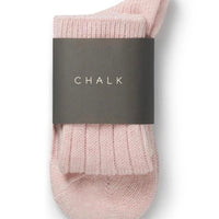 Cashmere Lounge Socks Chalk UK - 3 colours
