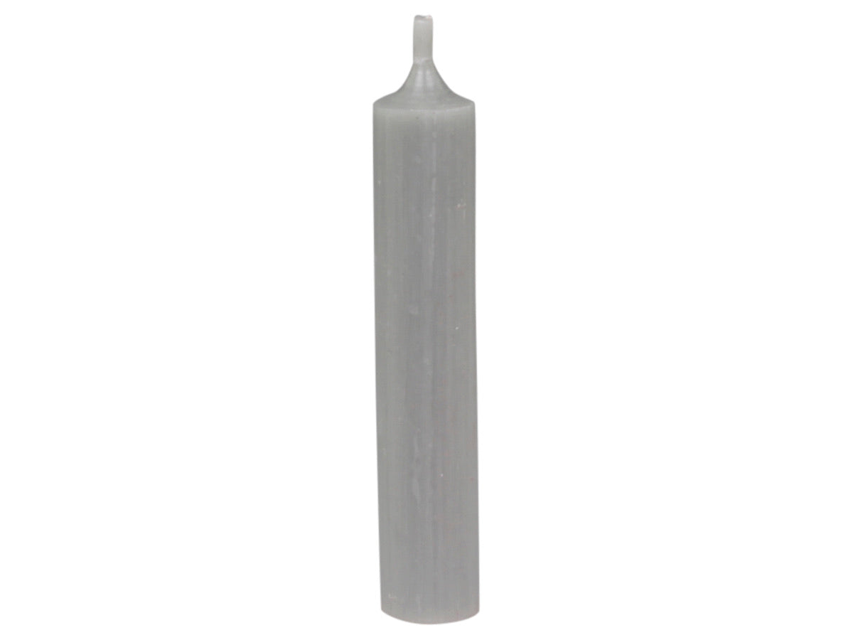 Bundle of 5 Grey Dinner Candles