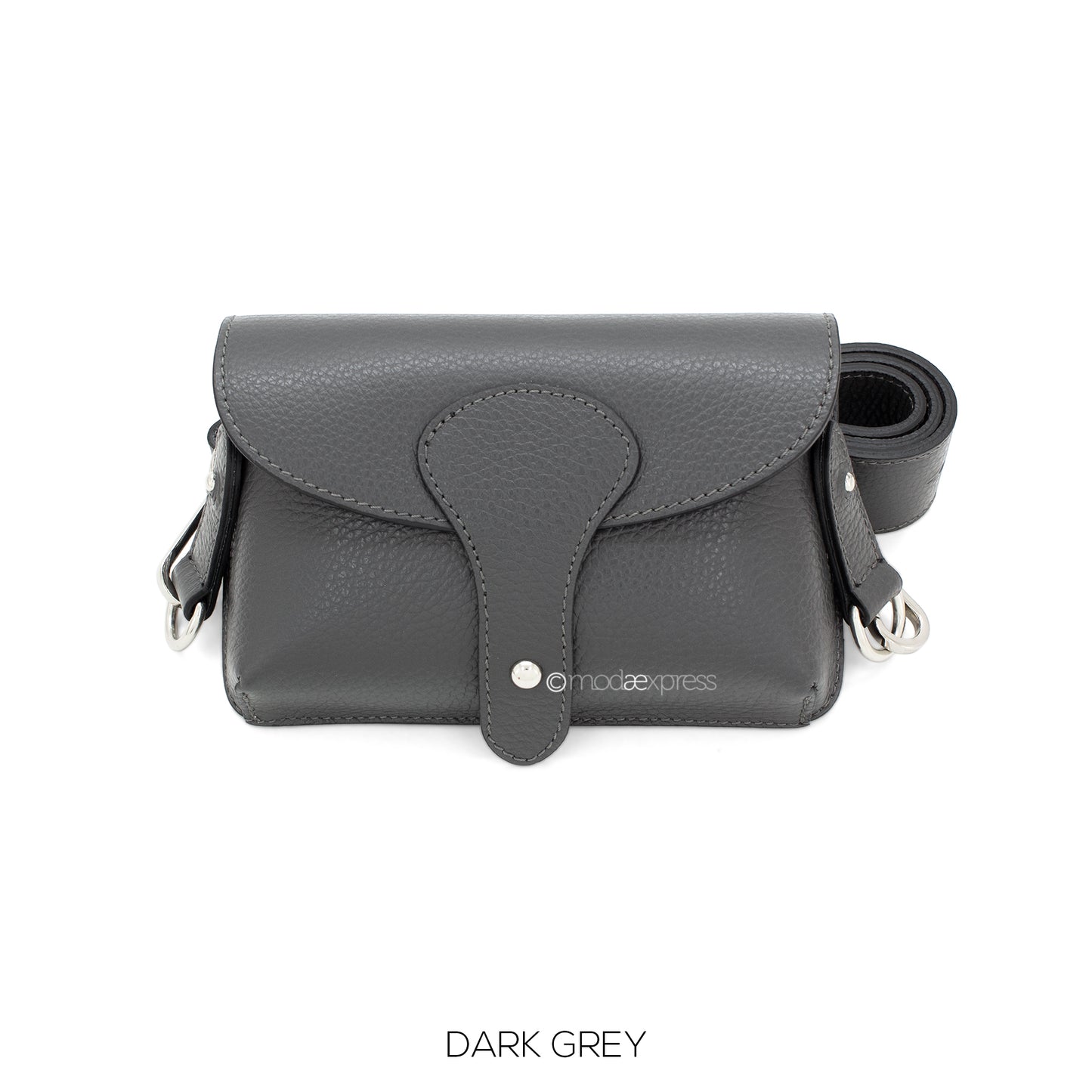 Leather Across Body Chest Bag - Various colours