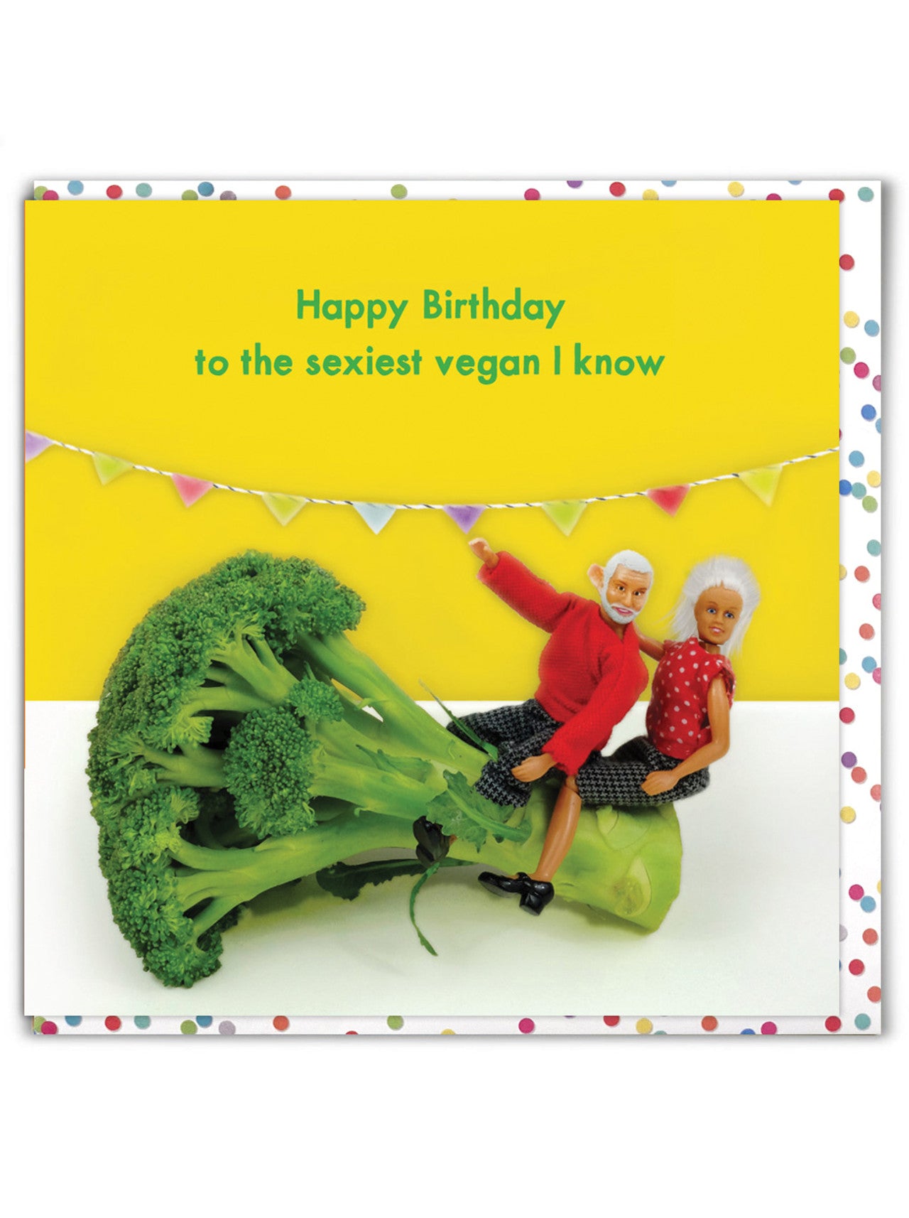 Sexiest Vegan - Birthday Card