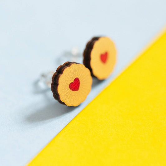 Jammy D’s - eco-friendly wooden stud earrings