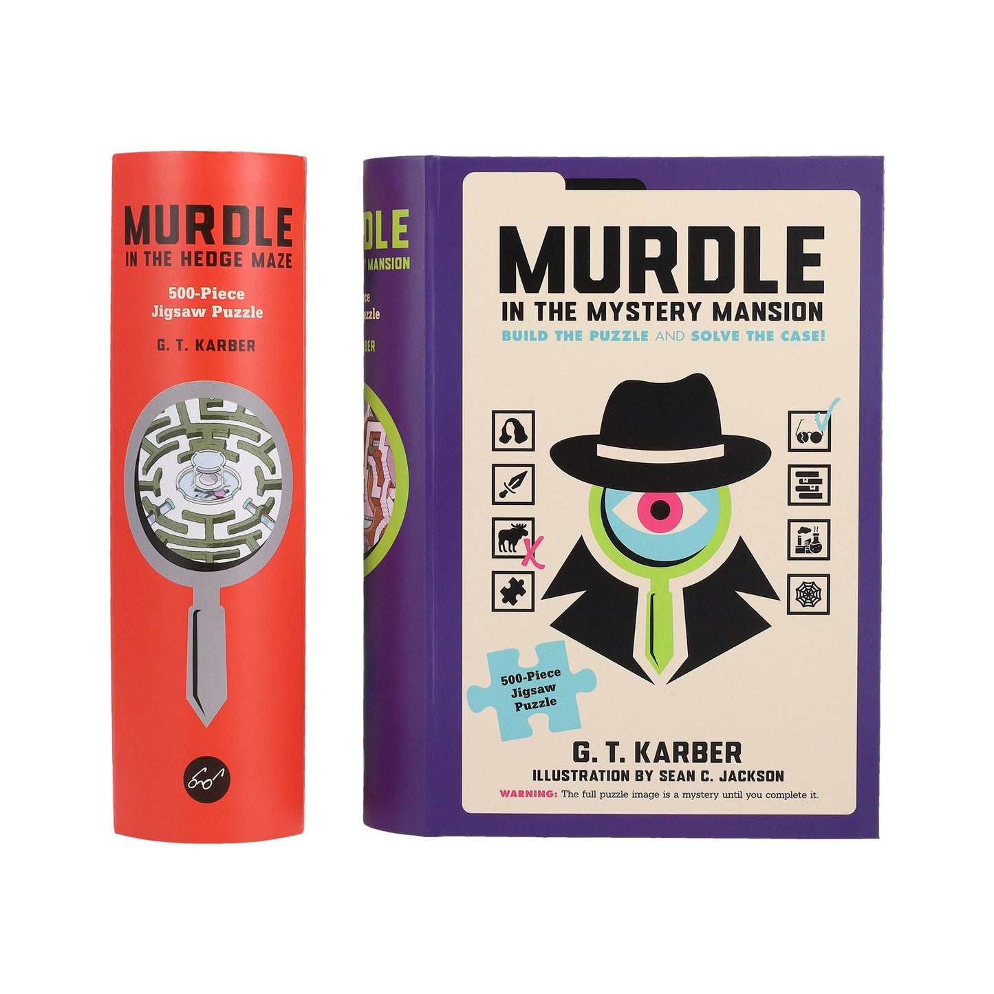 Murdle in the Mystery Mansion 500-Piece Jigsaw Puzzle (Jigsaw Products)