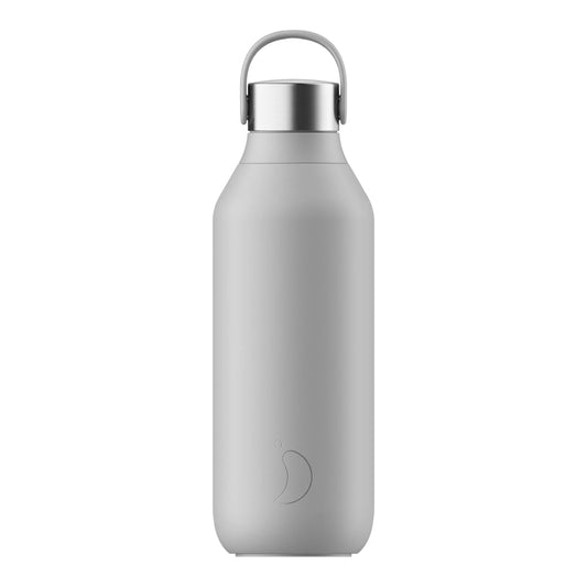 Chilly’s Water Bottle 500ml - Series 2  Granite Grey