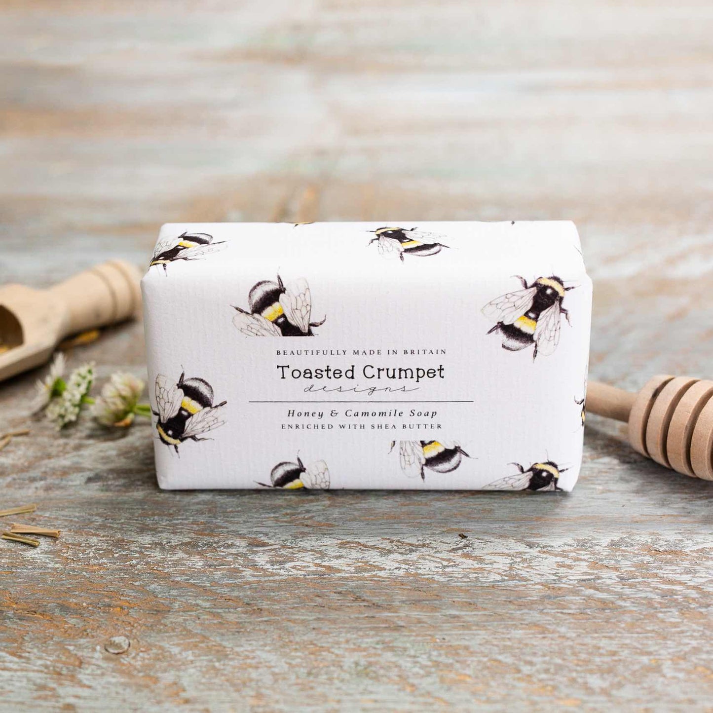Honey & Camomile Soap (Bee Collection)