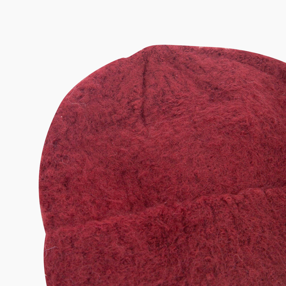 Textured Beanie Hat in Berry/Pink: One Size