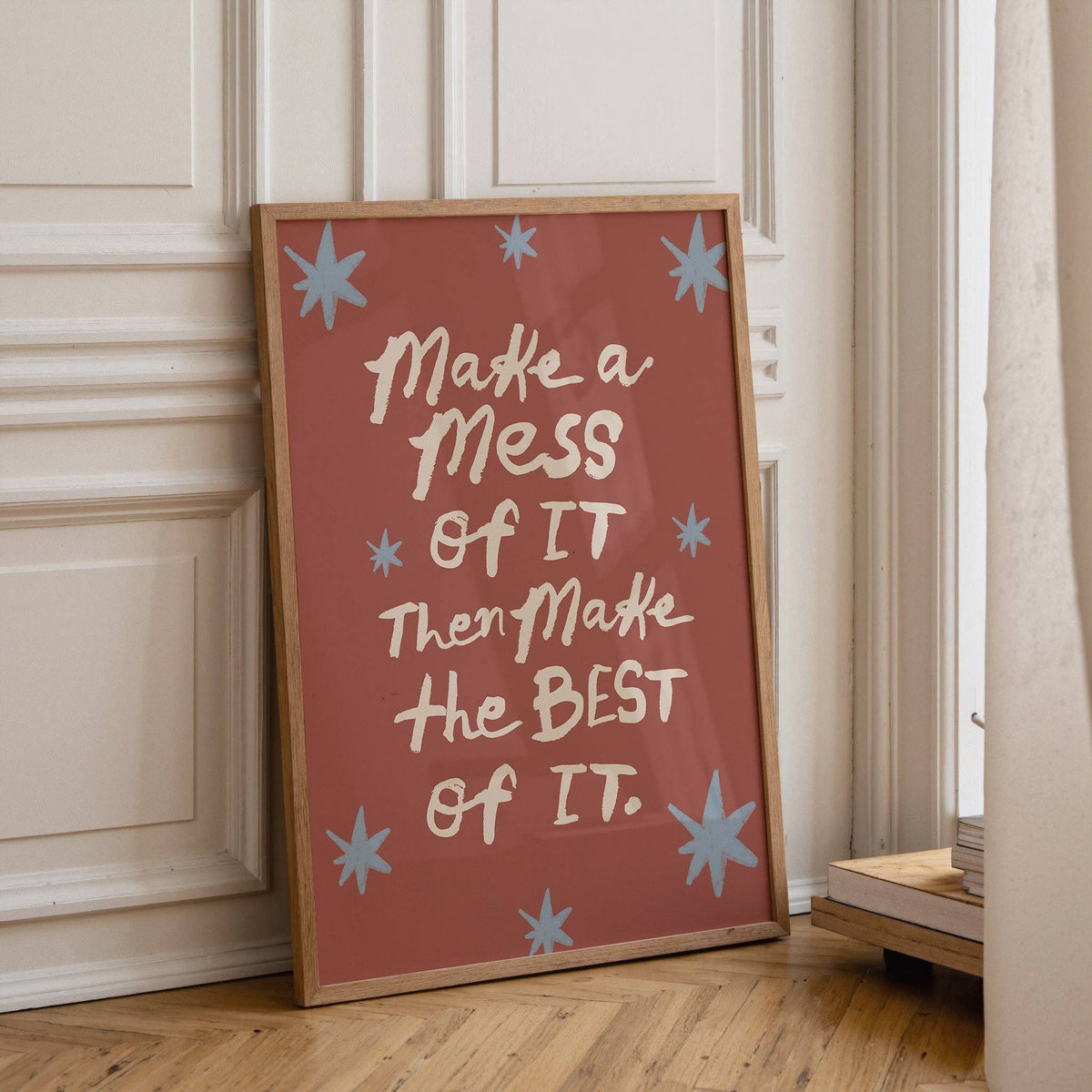Make A Mess of It Print: A4