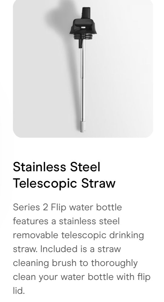 Chilly’s Bottle 1L - Series 2 Flip Bottle Granite Grey
