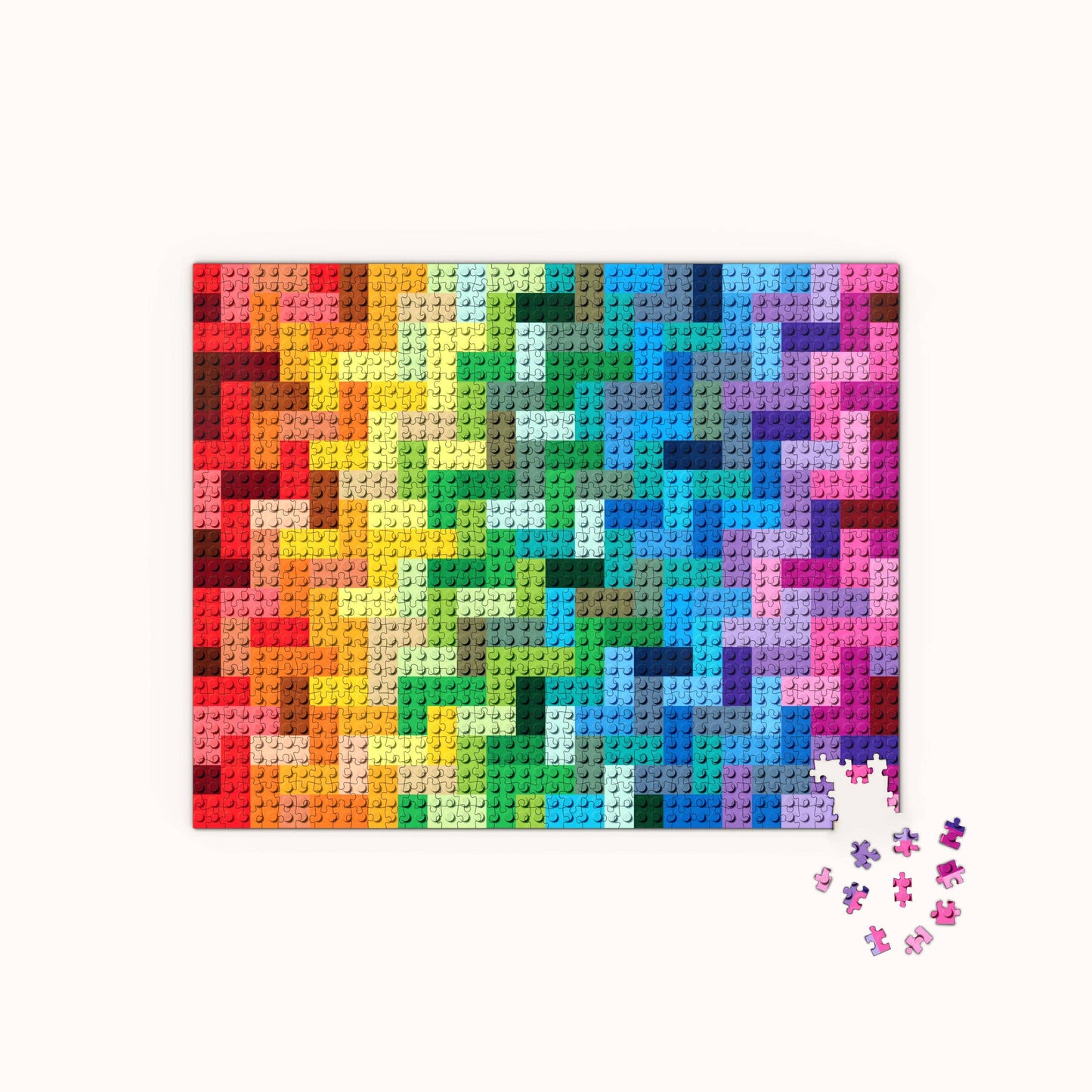 LEGO® Rainbow Bricks Puzzle
