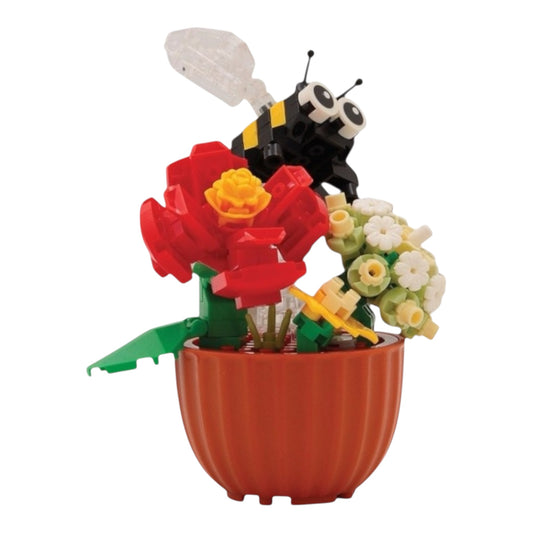 Flowers w Bees Mini Bricks