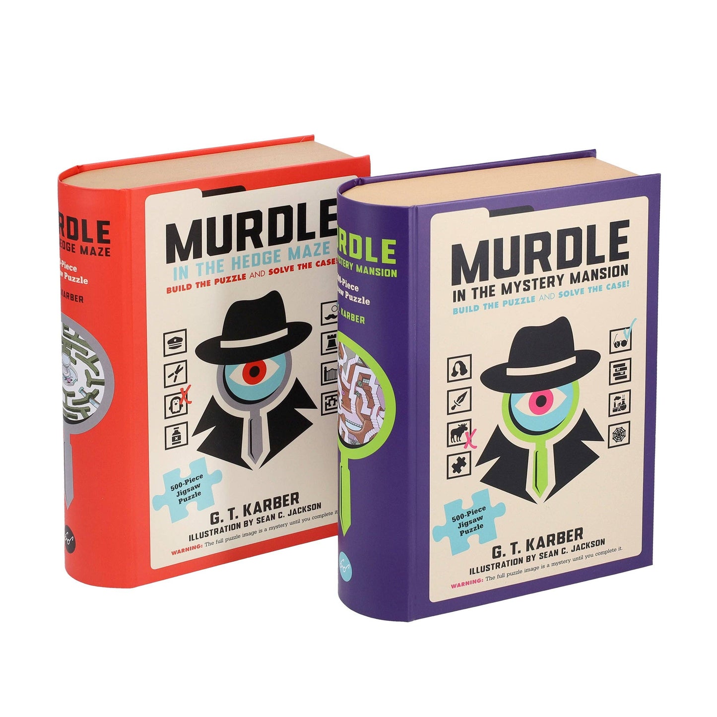 Murdle in the Mystery Mansion 500-Piece Jigsaw Puzzle (Jigsaw Products)