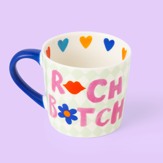 R*ch B*tch Mug - Eleanor Bowmer