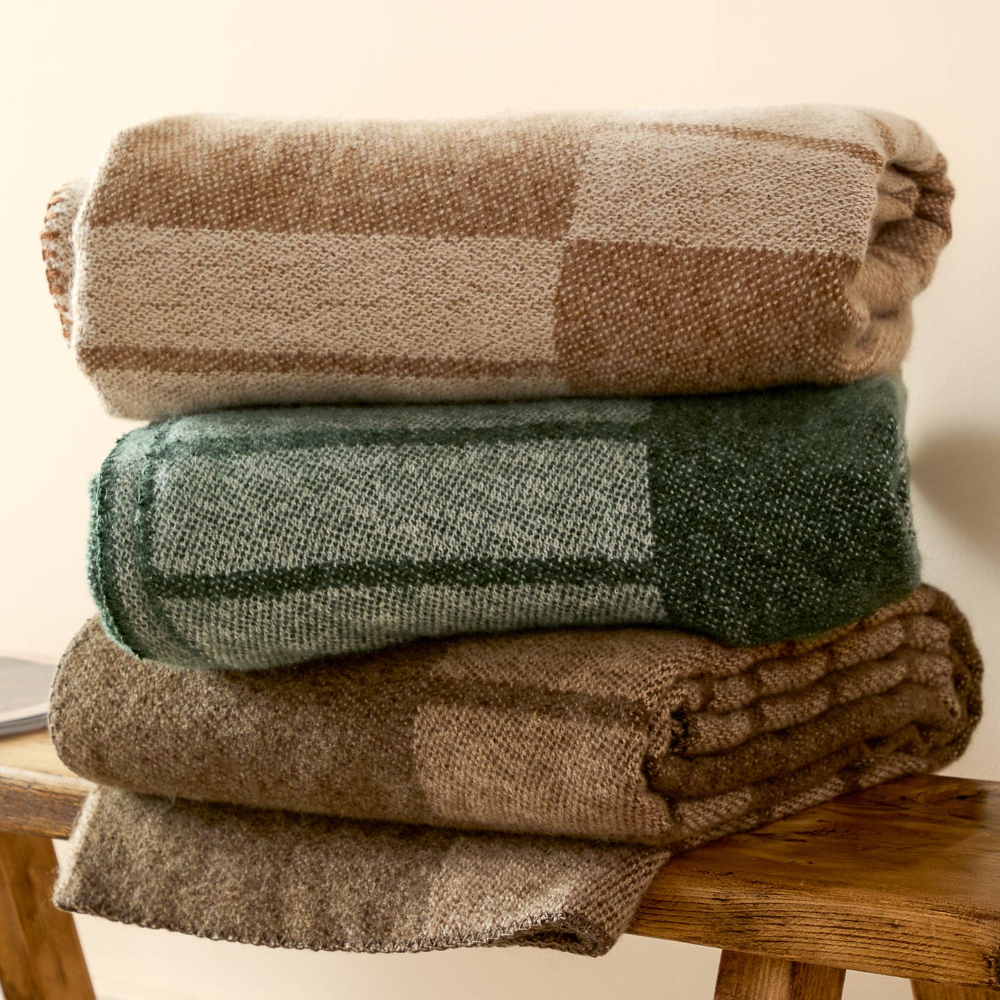 Harlech Woven Reversible Brown Throw 130 x 180cm