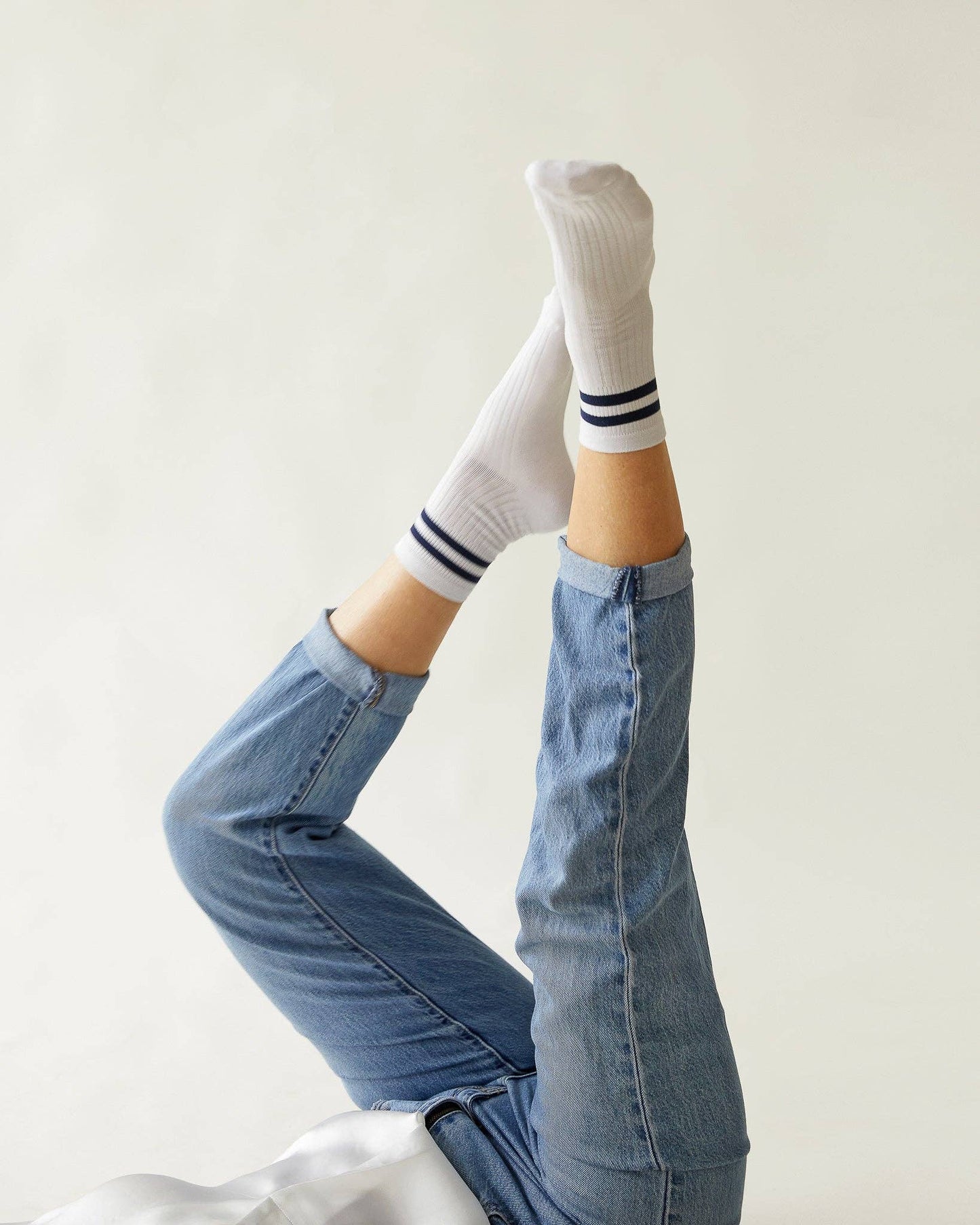 Bamboo Ankle Sock | White