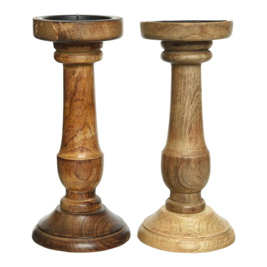 Wooden Candle Holder