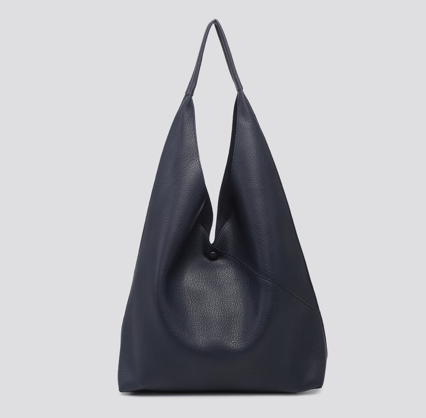 Faux Leather Slouchy Bag in a Bag