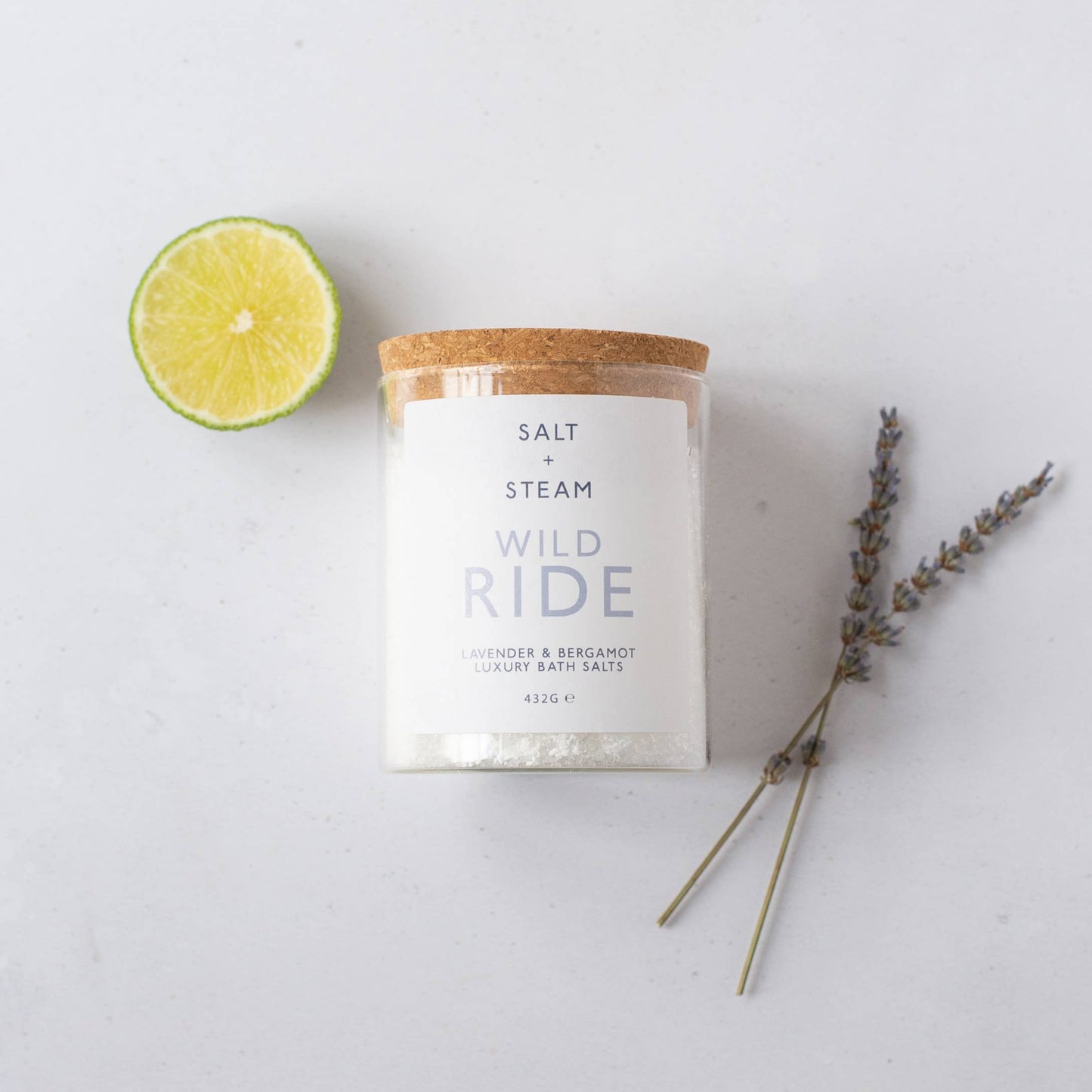 Wild Ride - Lavender & Bergamot Bath Salts 432g Jar