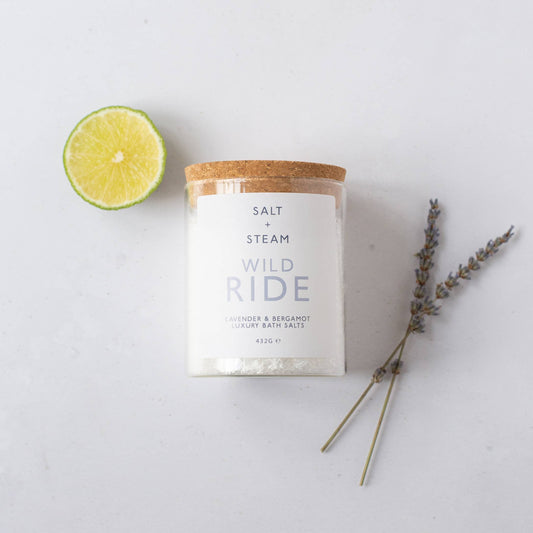 Wild Ride - Lavender & Bergamot Bath Salts 432g Jar