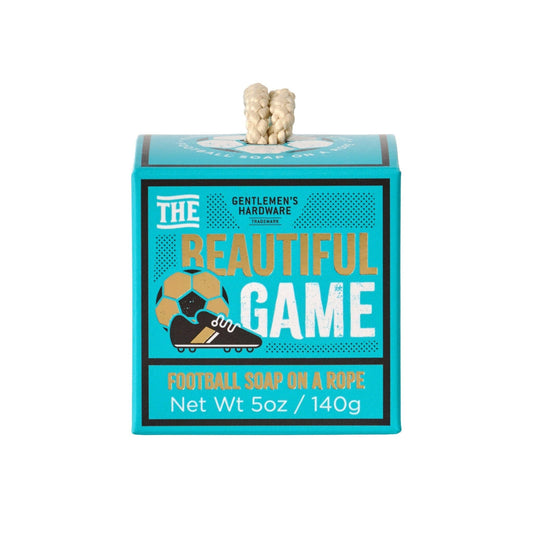 Gentlemen's Hardware Football Soap-on-a-Rope