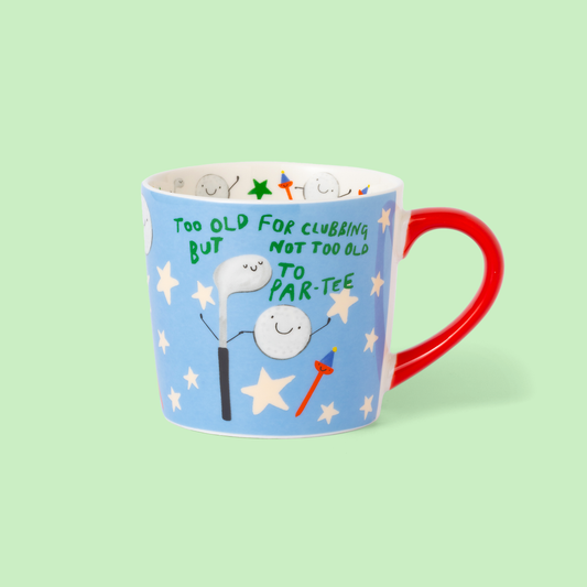 Too Old For Clubbing Mug - Eleanor Bowmer