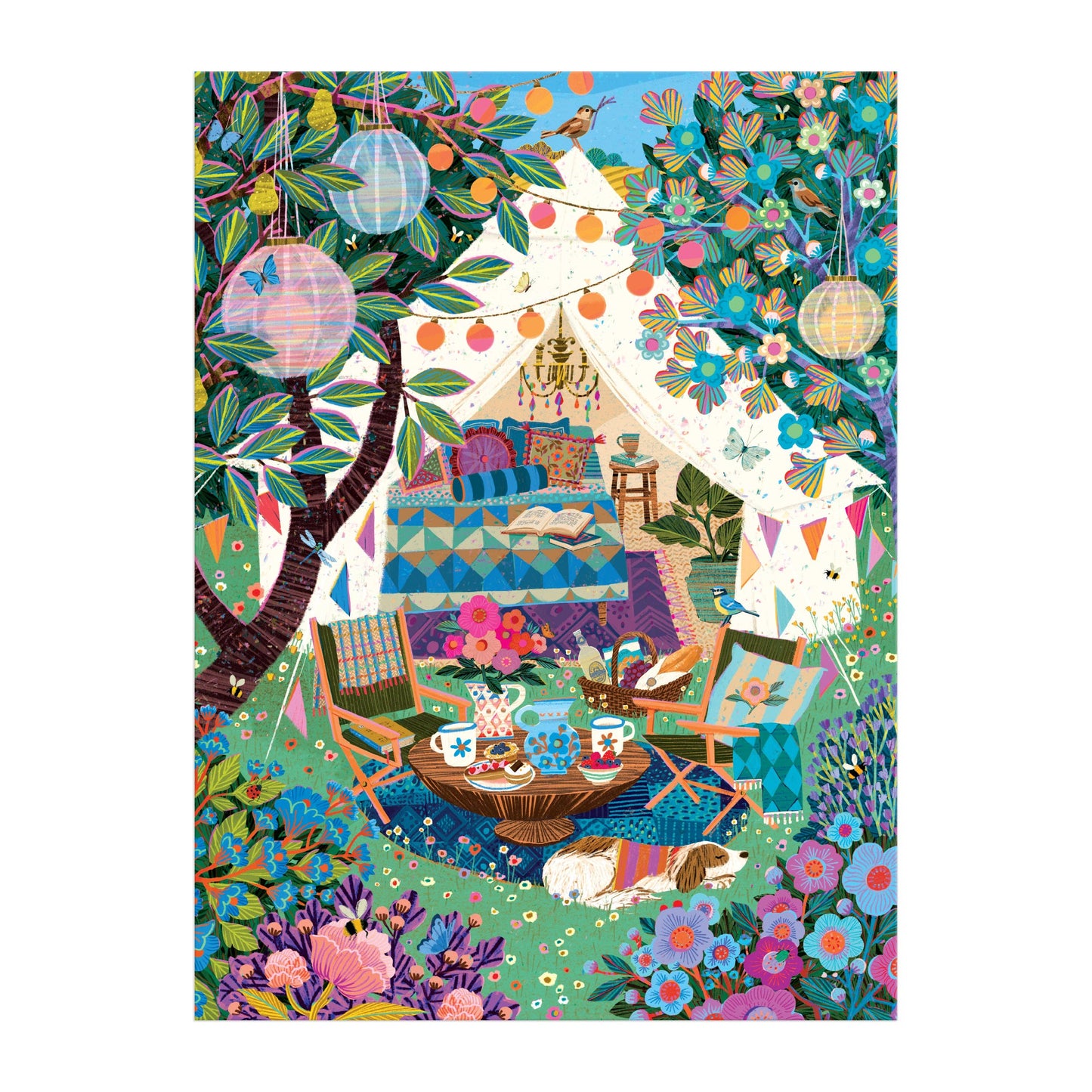 Victoria Ball Blooming Escape 1000 Piece Puzzle