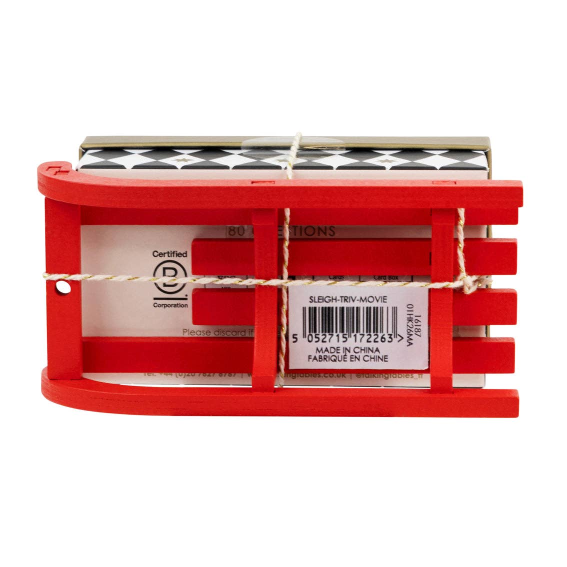 Movie Trivia Christmas Mini Sleigh