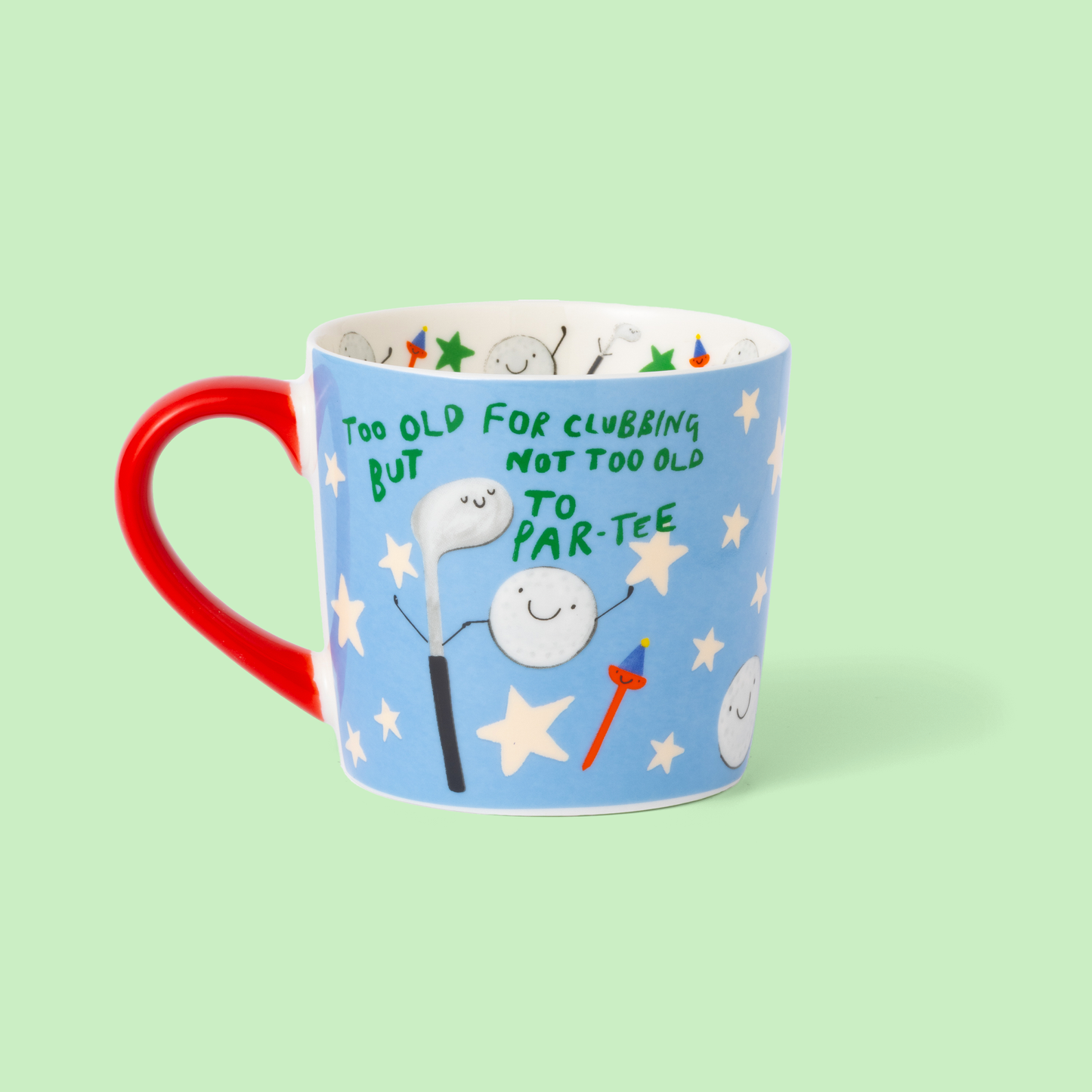 Too Old For Clubbing Mug - Eleanor Bowmer