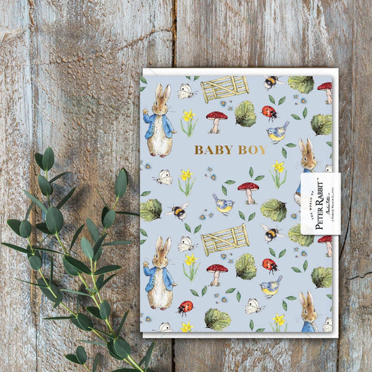Baby Boy (Peter Rabbit) Card