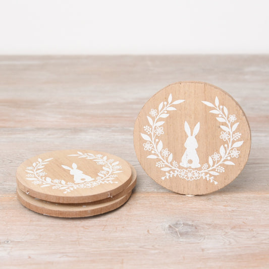 Bunny Coasters S/4