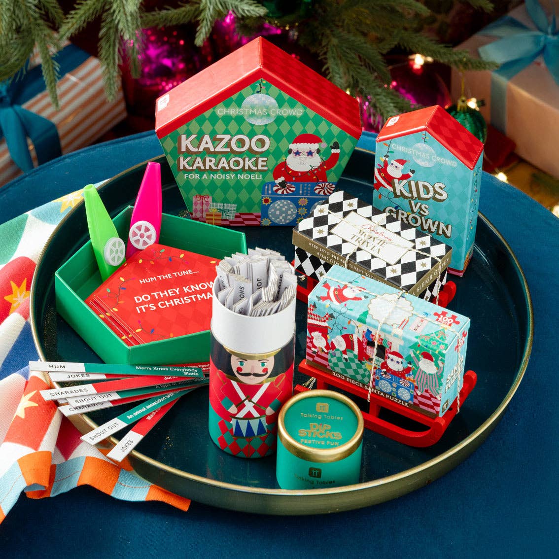 Santa Kids vs Grown Ups Family Game