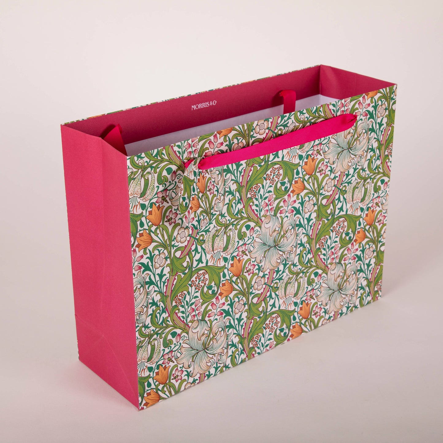 William Morris Golden Lily Fushia Gift Bag