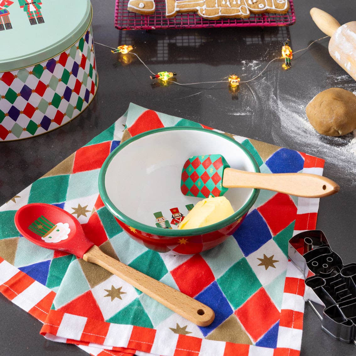 Nutcracker Silicone Kitchen Utensils - 2 designs