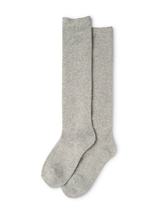Cosy Cashmere Lounge Sock | Silver