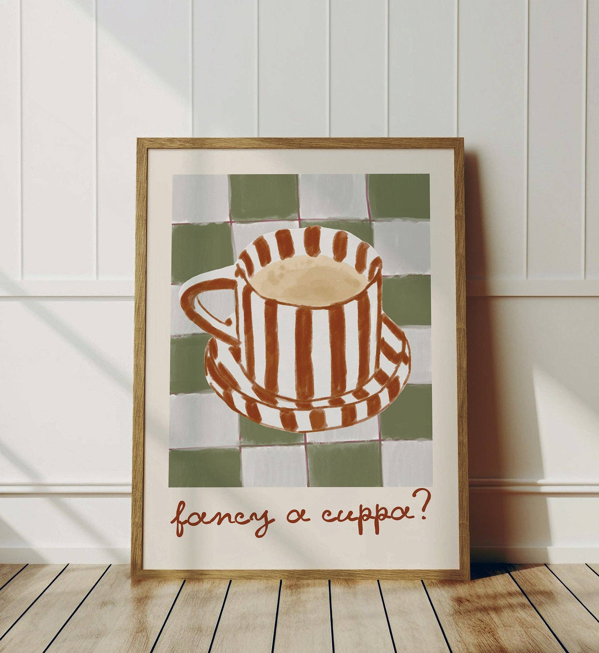 Fancy a Cuppa Print: A4