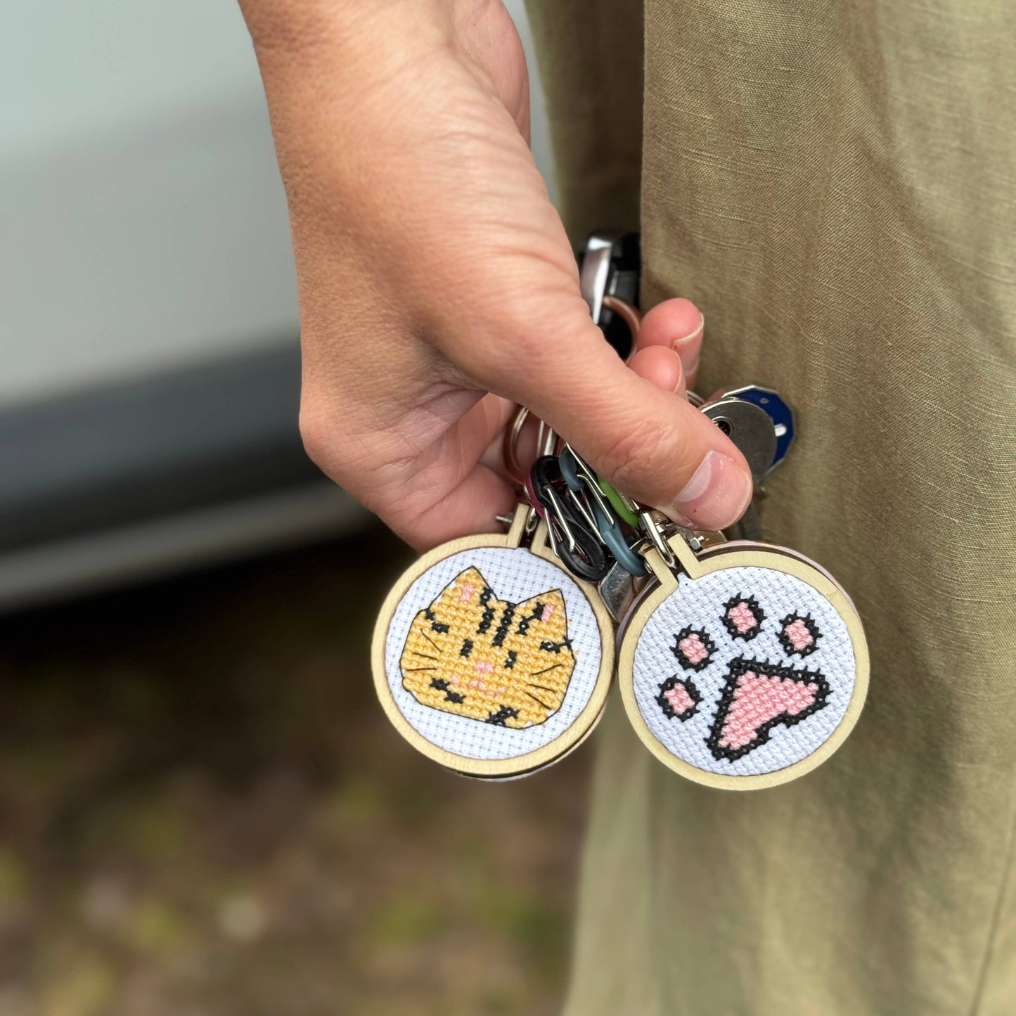 Happy Birthday! Cake Mini Matchbox Cross Stitch Kit