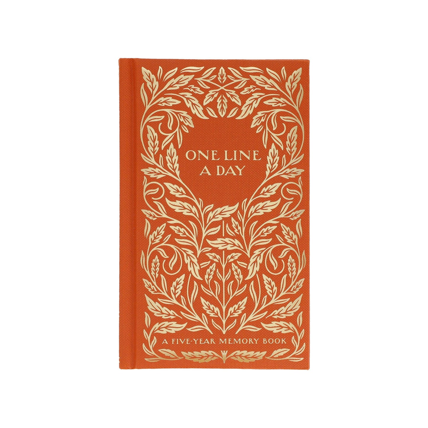 Gilded One Line a Day - A Five-Year Memory Book (Diary or Journal)