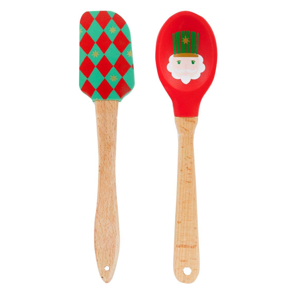 Nutcracker Silicone Kitchen Utensils - 2 designs